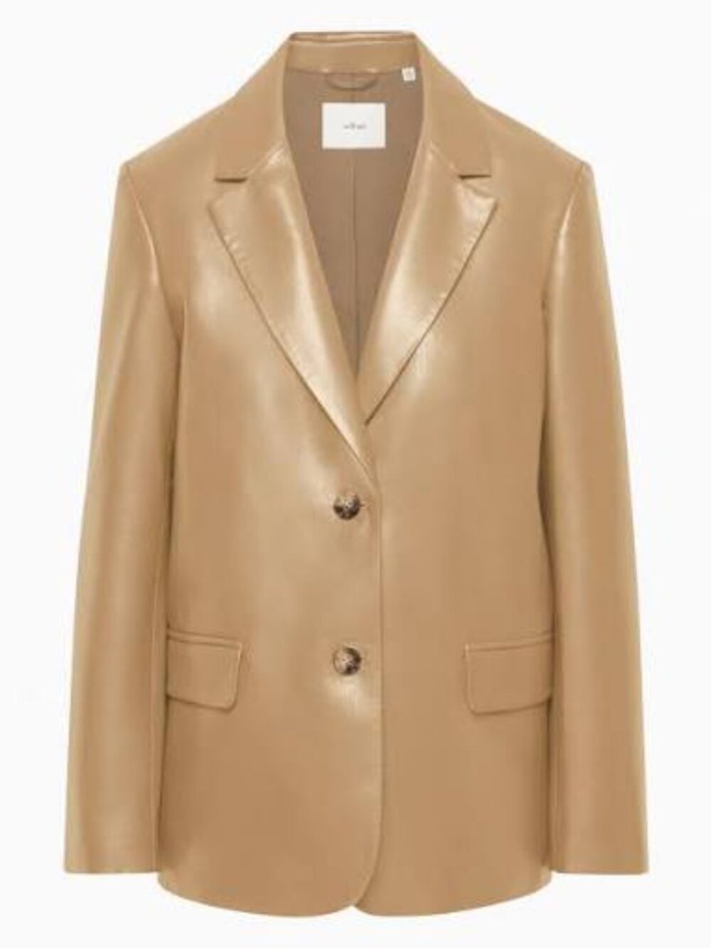 Aritzia Wilfred Memories Blazer in Constant Camel Size M
